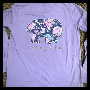 Ivory Ella long sleeve top